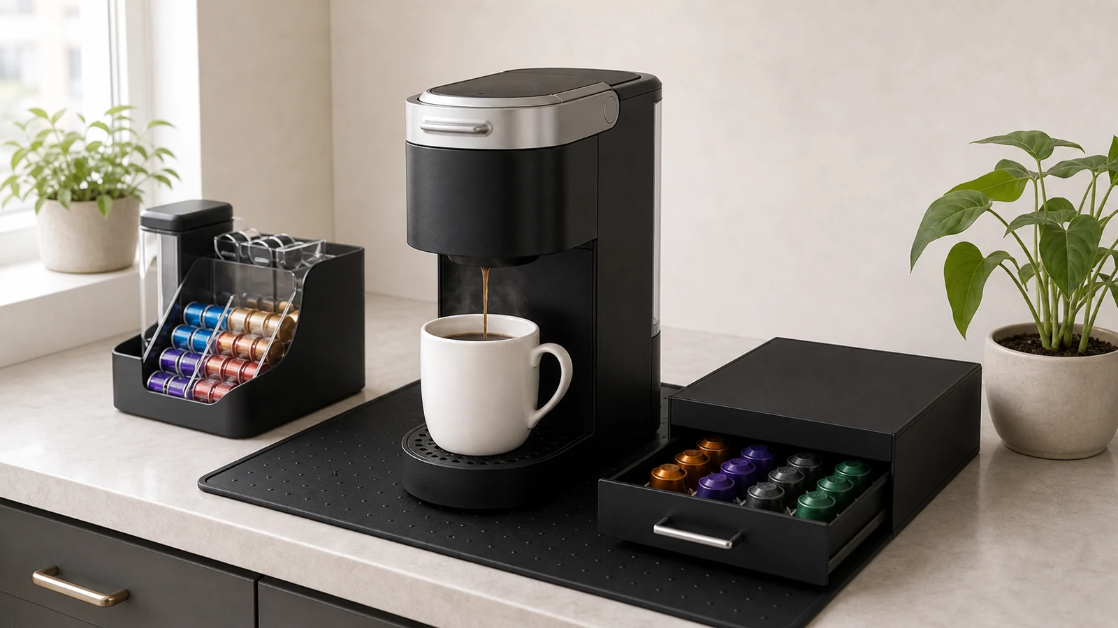 No-Mess Coffee Setup
