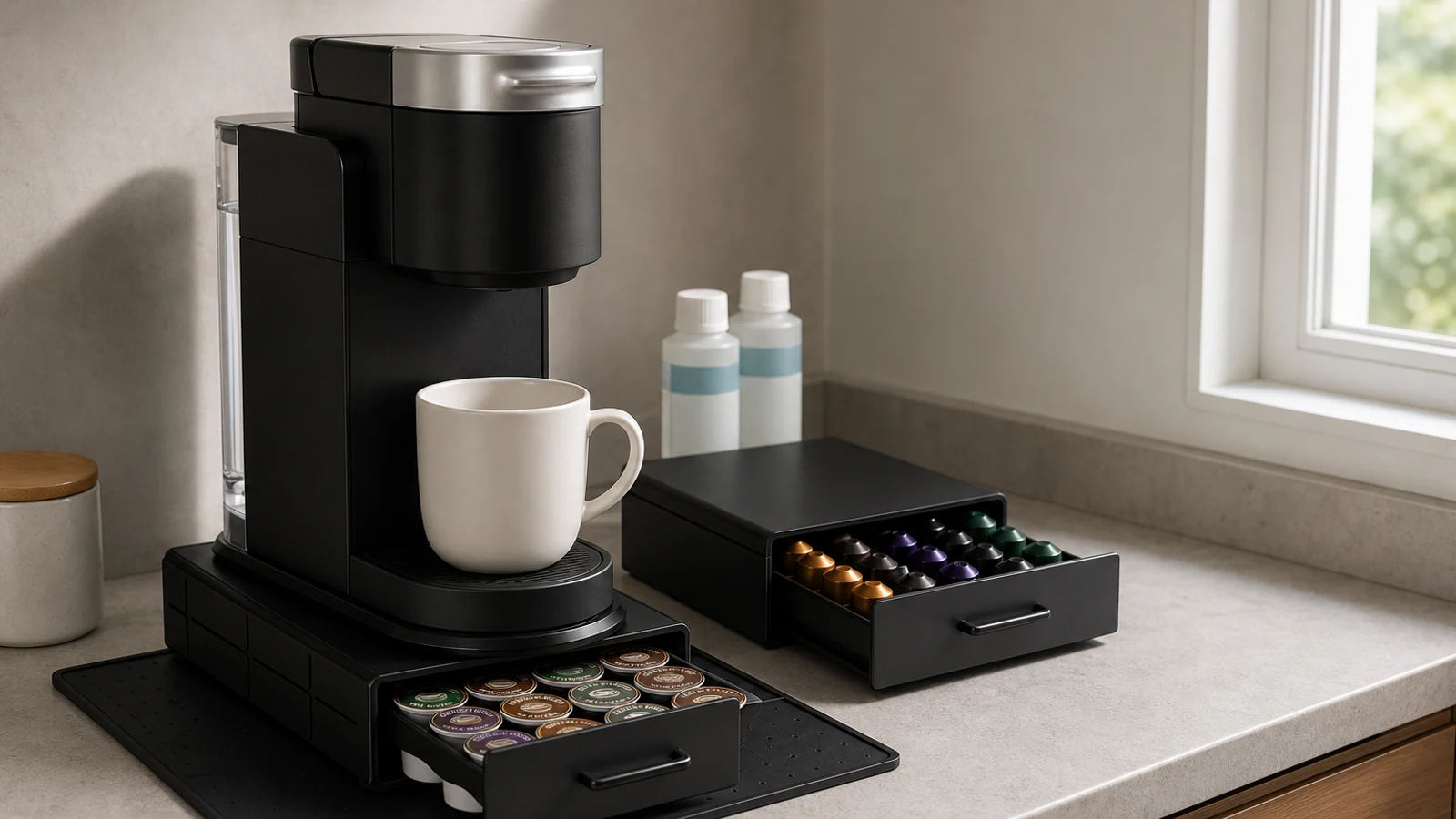 No-Mess Daily Coffee Setup